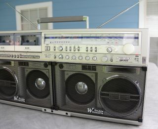 Sharp GF - 777 vintage boombox / ghettoblaster - very large and incharge model 3