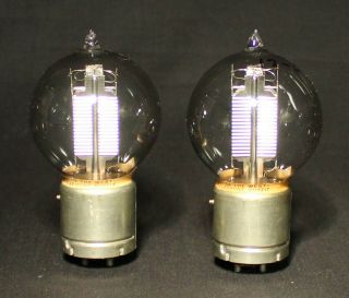 Vintage Western Electric 216A Vacuum Tube Matched Pair 3