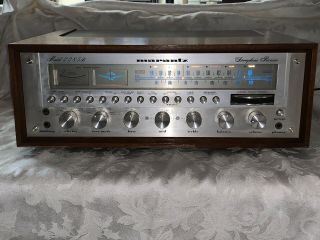Vintage Marantz Model 2285b High End Stereo Receiver In Wood Case,  Great