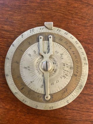 Vintage Calculimetre Slide Rule Keuffel And Esser Surveying Equipment