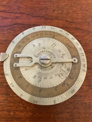 Vintage Calculimetre Slide Rule Keuffel And Esser Surveying Equipment 3