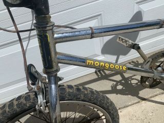 1983 Mongoose California Expert Bmx Bike Vintage Old School 80 