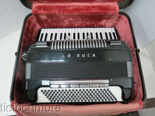Vintage Lo Duca Bros Milwaukee,  Wis.  120 Button 41 Key Accordion 38174 Italy