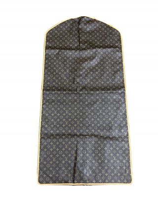 Louis Vuitton Vintage Garment Suit Bag Two Sided Monogram Canvas Luggage 49 "