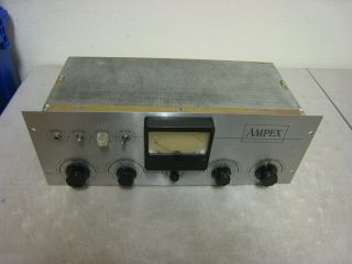 Vintage Ampex 02 - 30960 - 01 351 Reel To Reel Pre Amplifier Tube Amp Read Listing