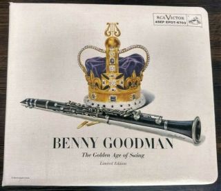 Benny Goodman Golden Age Of Swing Limited Edition 15 - 45rpm & Book 60 Tracks