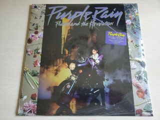 Prince Purple Rain Lp & Vinyl 2015 Paisley Park Remaster With Poster