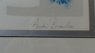 Vintage Andre Brasilier Limited Edition Lithographs Signed & Numbered 2