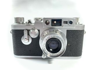 Leica Dbp Ernst Leitz Gmbh Wetzlar Camera Nr.  906882 W/ F=35cm 1:35 Lens Vintage