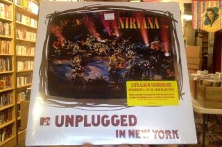 Nirvana Mtv Unplugged In York 2xlp Vinyl 25th Anniversary
