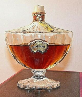 Guerlain Shalimar Perfume Vintage Bat Urn Bottle Avion With Marly Horse Box