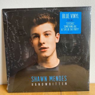 Shawn Mendes Handwritten Blue Vinyl Lp 2015 Fine