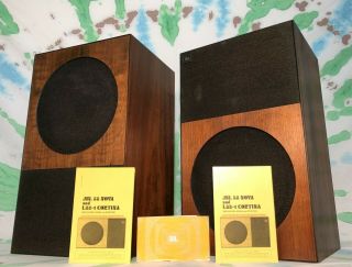 Jbl L88 Nova Vintage Loudspeakers / 123a - 1 Le20 Full Alnico / L100 - Le5 = L88