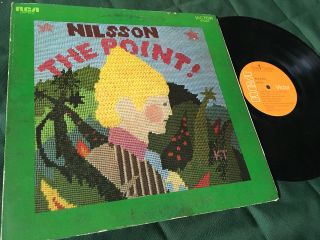 Orig.  1971 Harry Nilsson The Point Lp Rca Gatefold With Comic Booklet