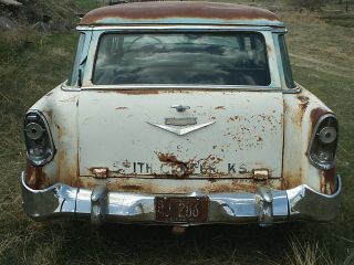 1956 Chevrolet Wagon Vintage Salvage Parts Car