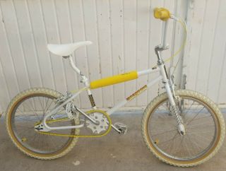 Vintage 85 Mongoose Californian Pro Class Wheels 20 " Chrome Bmx Bike Old School