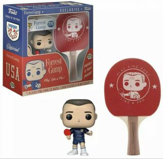 Funko Pop Movies Collectors Box: Forrest Gump (blue Ping Pong Outfit) - Target