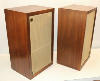 pair vintage Acoustic Research AR - 3 Speakers CHECK EM OUT AS - IS 2