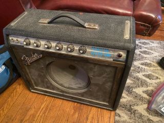 Vintage Fender Princeton Reverb Tube Amp Amplifier 1960 