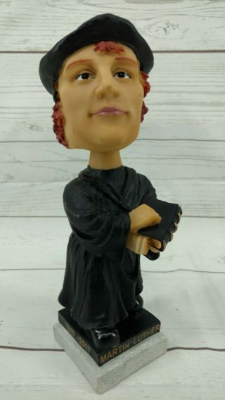 Martin Luther Bobblehead 119 Religious Old Lutheran Bobble Dobbles 8”