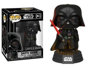 Star Wars 343 Darth Vader Electronic Lights And Sound By Funko Pop -