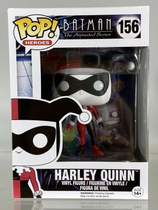 Funko Pop Heroes Dc Batman Animated Series Harley Quinn 156 Vinyl Figure Btas
