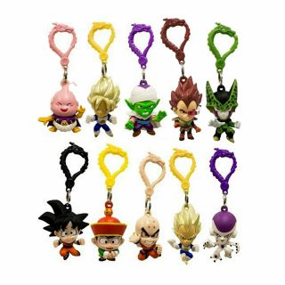Dragon Ball Z Complete Set Of 10 Backpack Hangers