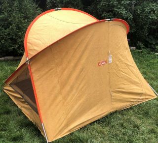 Vintage Coleman Odyssey Ii Tent - 10x8 - Canvas Division - Bill Moss Designed