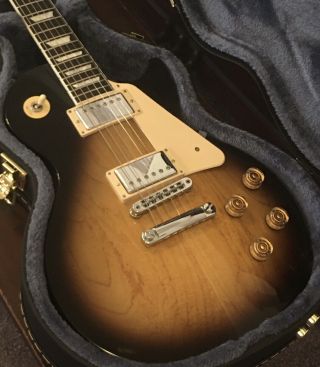 Gibson Les Paul Studio 2018 - Vintage Sunburst - Hardshell Case - Neck Binding