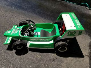 Vintage Indy Style Go Kart By Funder Wheels 1991 Gas Powered