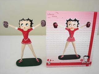 - Rare 2002 Betty Boop Special Edition Figurine Cheerleader - 13 " Go Team