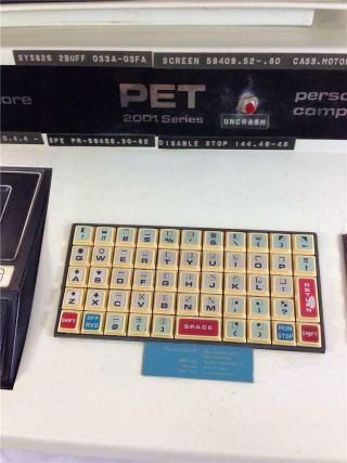 Vintage Commodore PET 2001 Series With Chiclet Keyboard And Cassette 3