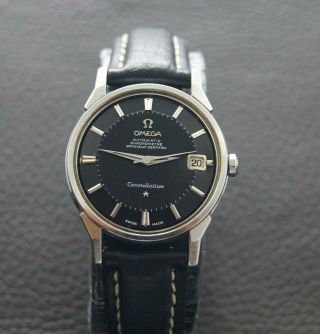 Vintage Omega Constellation Pie Pan S.  Steel Automatic Cal.  564 Ref.  168.  005
