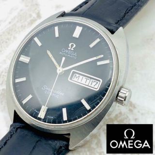 Vintage Omega Seamaster Automatic Cal752 Day&date Black Dial Men 