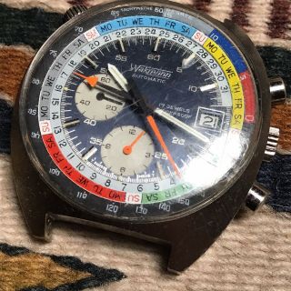 Vintage Wakmann Regatta Chronograph Parts