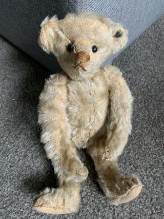Early Antique Steiff Teddy Bear 9” Long Trailing F Ff Button Buy Now
