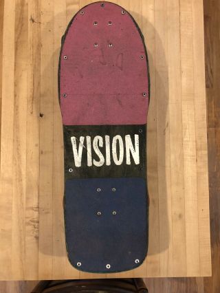 Vintage Vision Gator Skateboard With Wheels