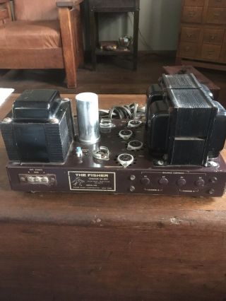 Vintage The Fisher SA - 100 Stereo Tube Amplifier 3