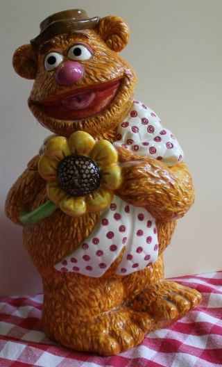 Fozzie Bear Cookie Jar Treasure Craft Muppets