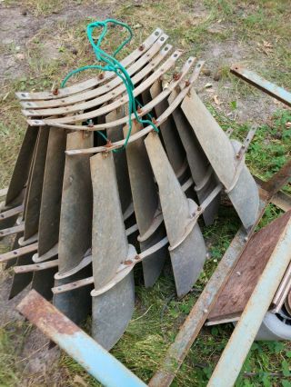 6 Foot X 702 Aermotor Windmill Sail Fan 6 3 Blade Sections Vintage