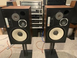 Vintage Jbl Century L100 Speakers - Restored,  Caps/connectors