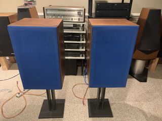 Vintage JBL Century L100 Speakers - restored,  Caps/connectors 2