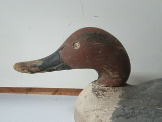 Vintage As Found Mason Challenge Grade Pintail Drake Duck Decoy 3