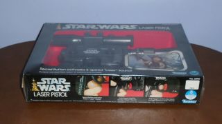 Vtg 1978 Kenner Star Wars Laser Pistol Han Solo NOS MIB JC Penny 38110 2