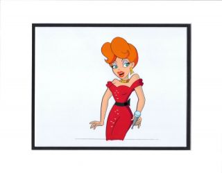 Droopy Miss Vavoom Production Animation Art Cel Hanna Barbera 1990 - 93 A3