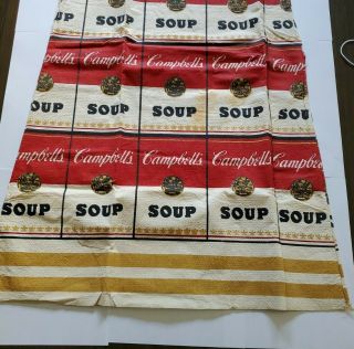 VTG 1960’s CAMPBELL ' S SOUP The Souper Dress - Paper - Andy Warhol -. 2