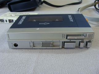 Vintage Sony Walkman tps - l2 Cassette Player,  Case,  MDR - 3L2 Headphones 2