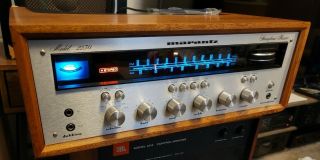 Vintage Marantz 2230 Stereo Receiver,  With Wc - 22 Wood Case,  Fully Restored