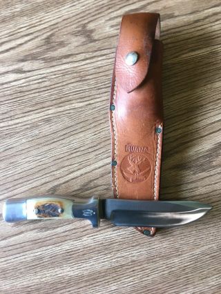 R H Ruana “m” Marked Vintage Hand Forged Knife