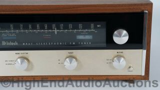 McIntosh MR67 Vacuum Tube Stereo FM Radio Tuner - Vintage 3